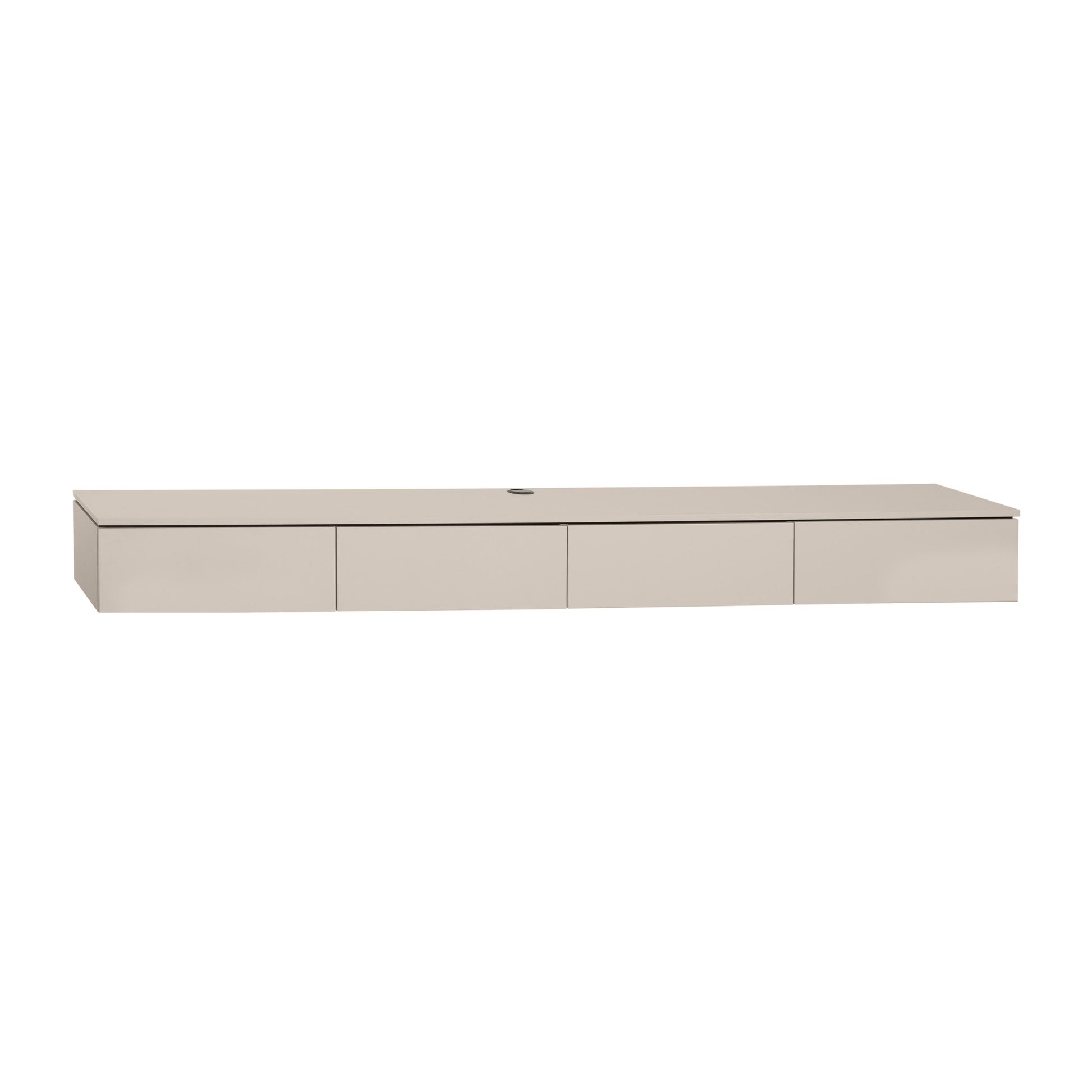 TV-meubel laag Strand met 2 lades, 120 cm breed