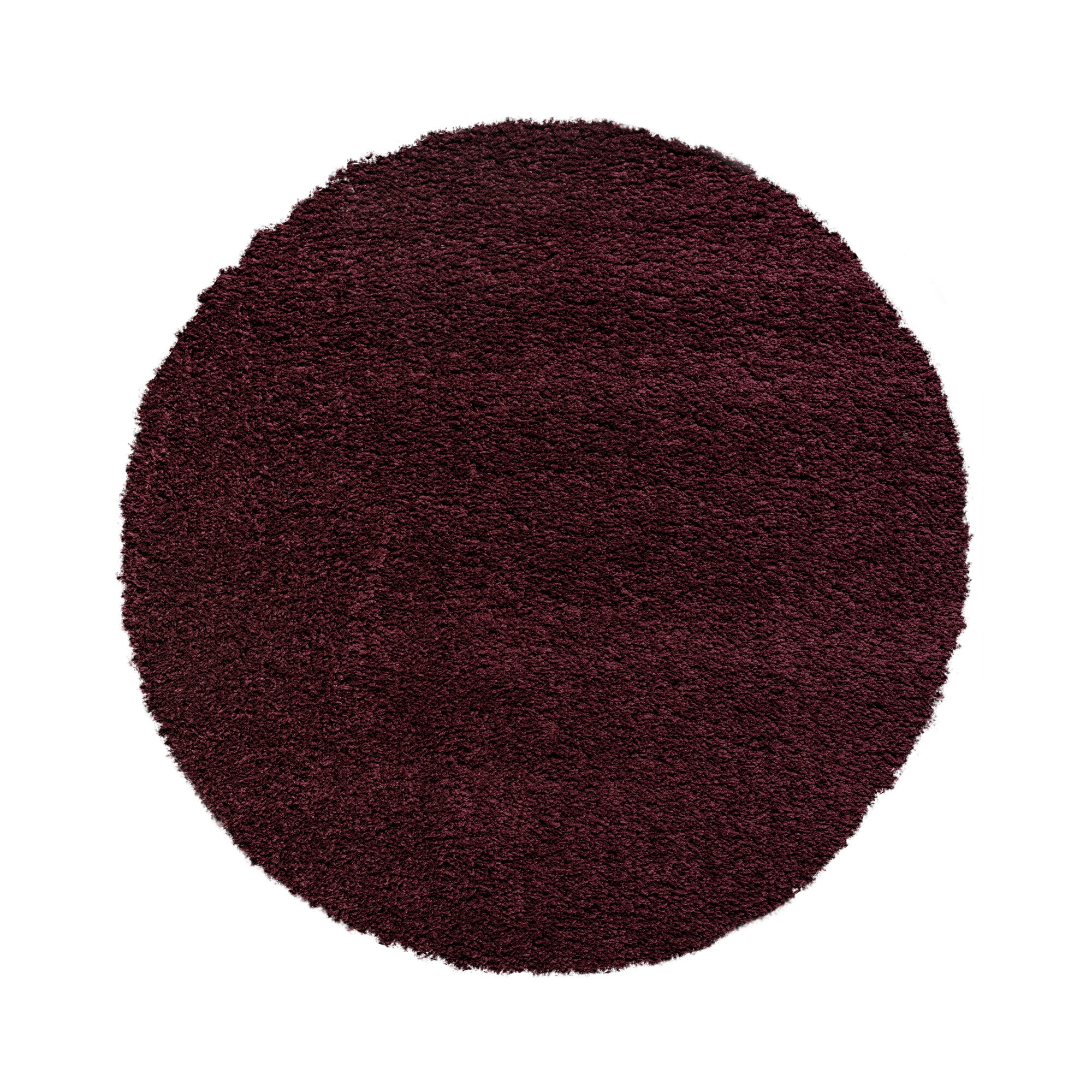 Vloerkleed Twilight Bordeaux - rond