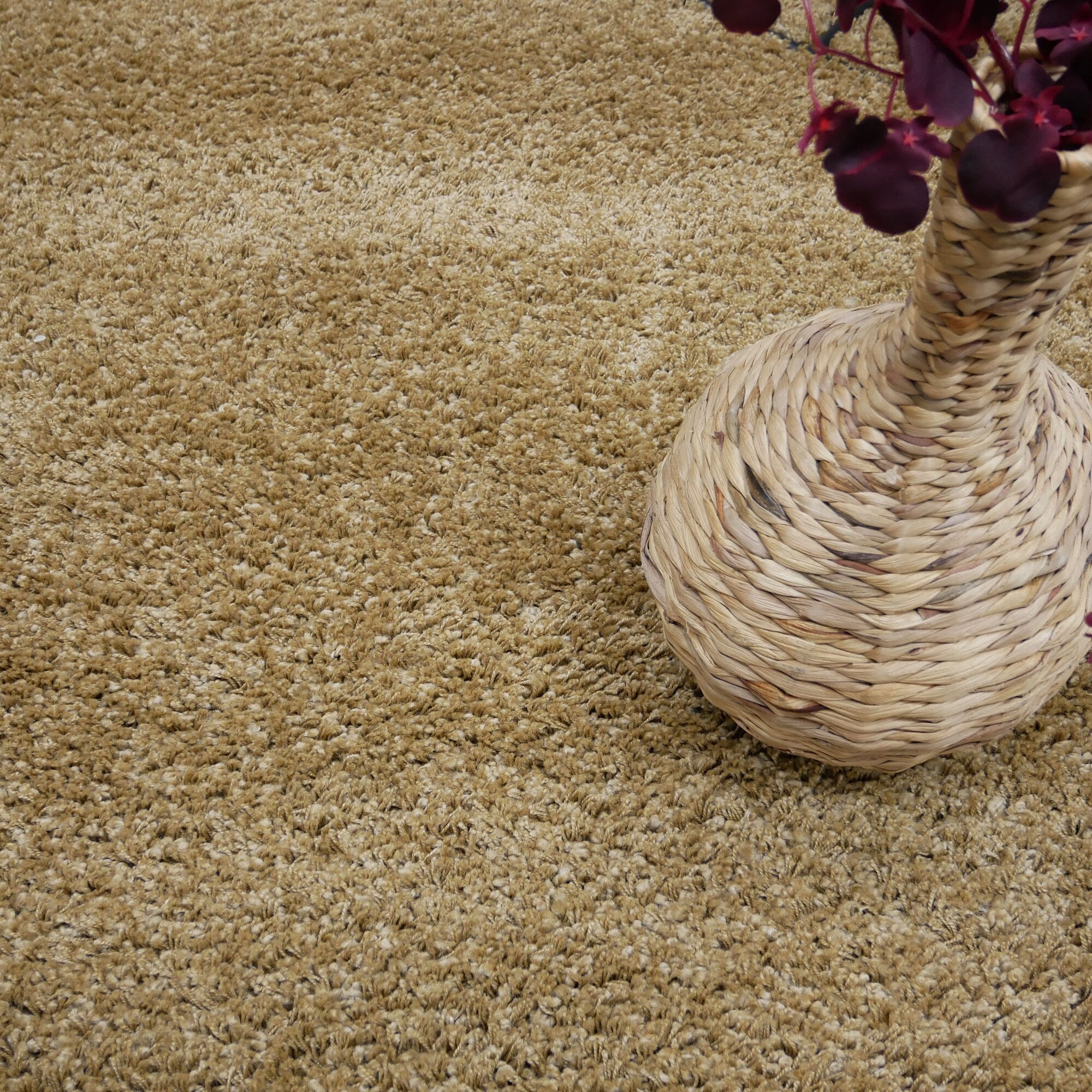 Vloerkleed Twilight Oker in interieur