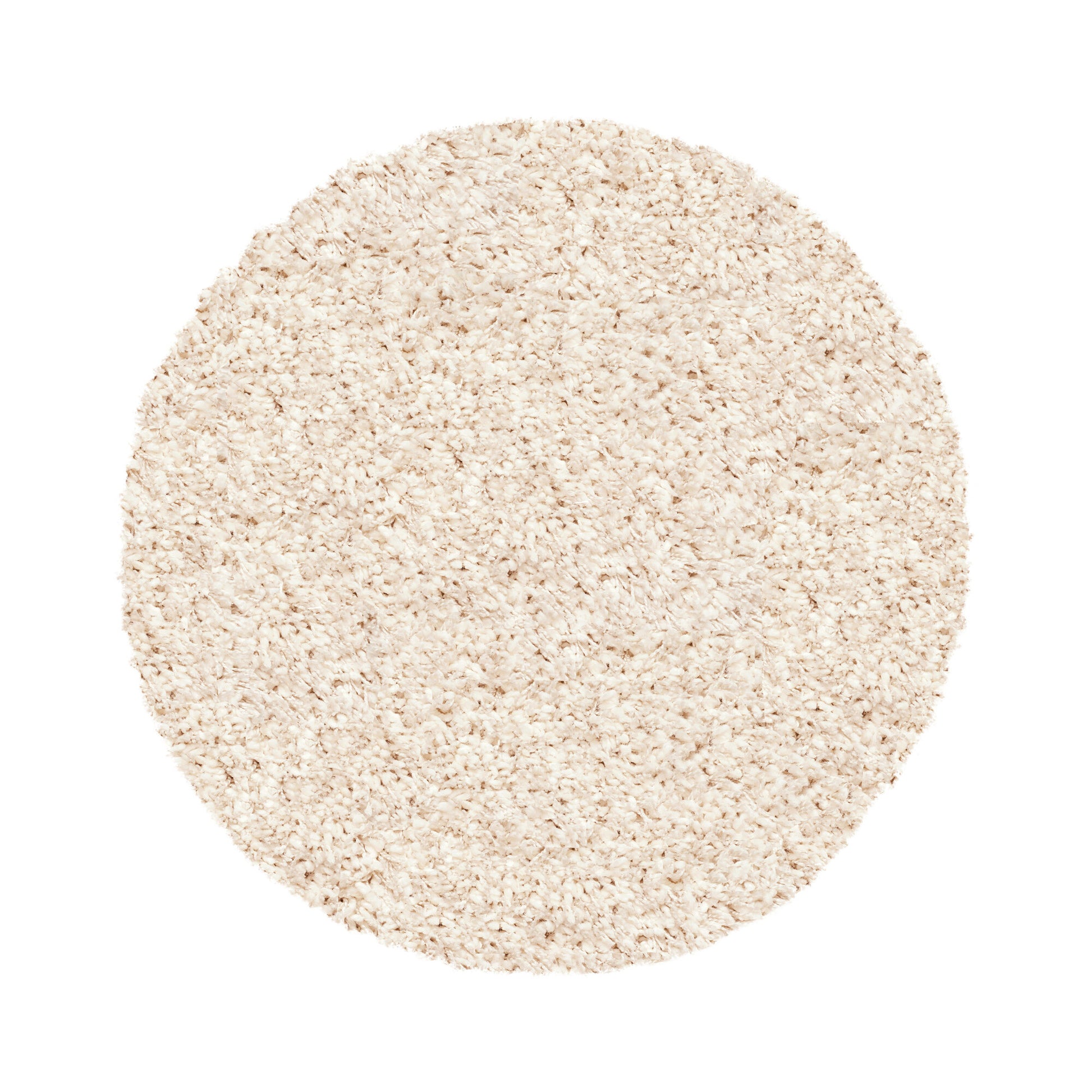 Vloerkleed Twilight Crème - rond