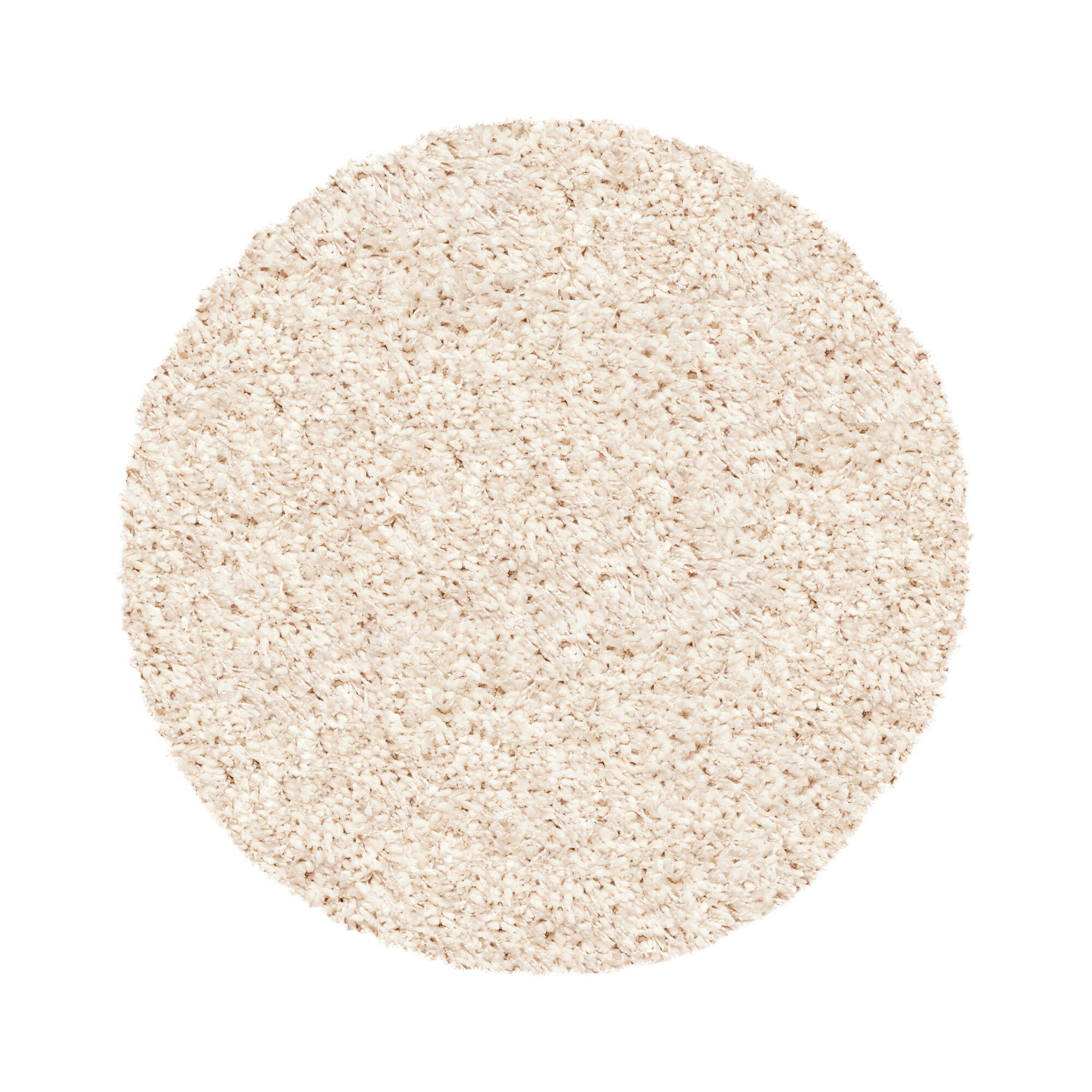 Vloerkleed Twilight Crème - rond