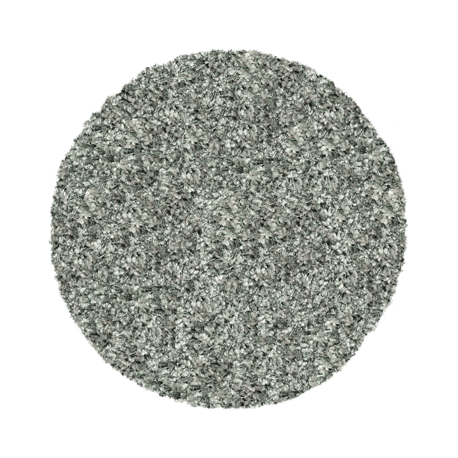 Vloerkleed Twilight Zilvergrijs - rond