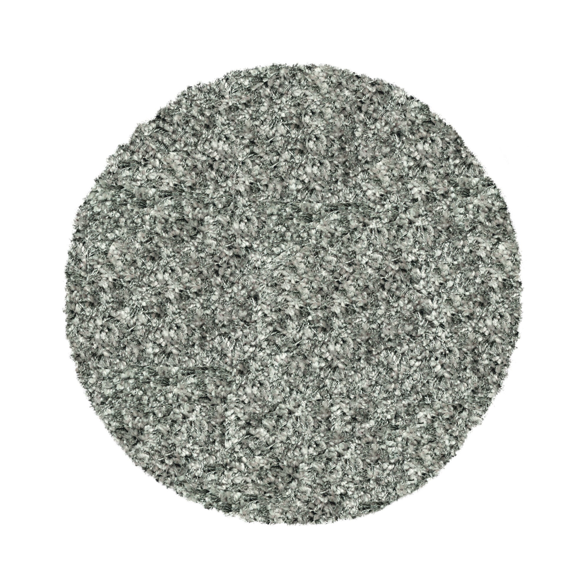 Vloerkleed Twilight Zilvergrijs - rond