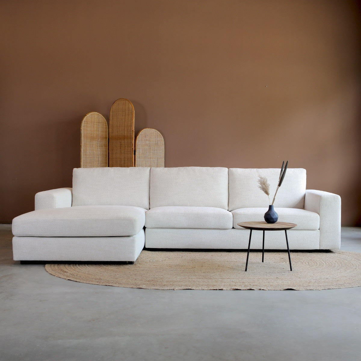 UNO met chaise longue links - Modesto 492