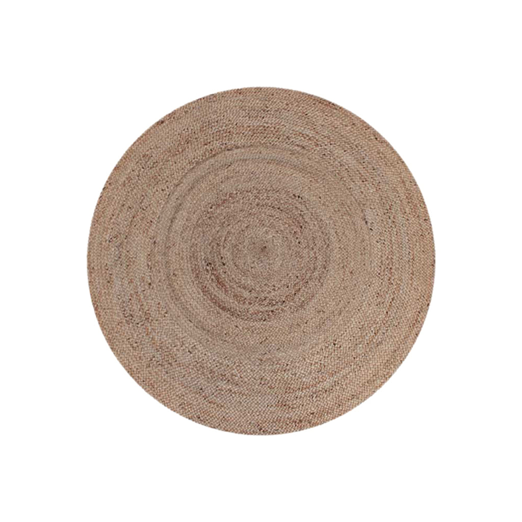 LABEL51 Vloerkleden Jute - Naturel - Jute - 120x120 cm