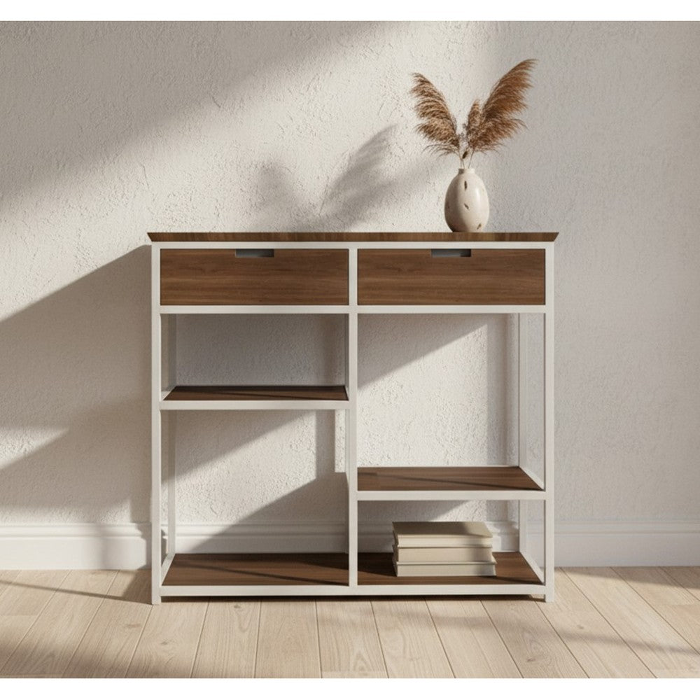 Wandkast Montserrat 86 met 2 lades en 3 legplanken – afbeelding 2