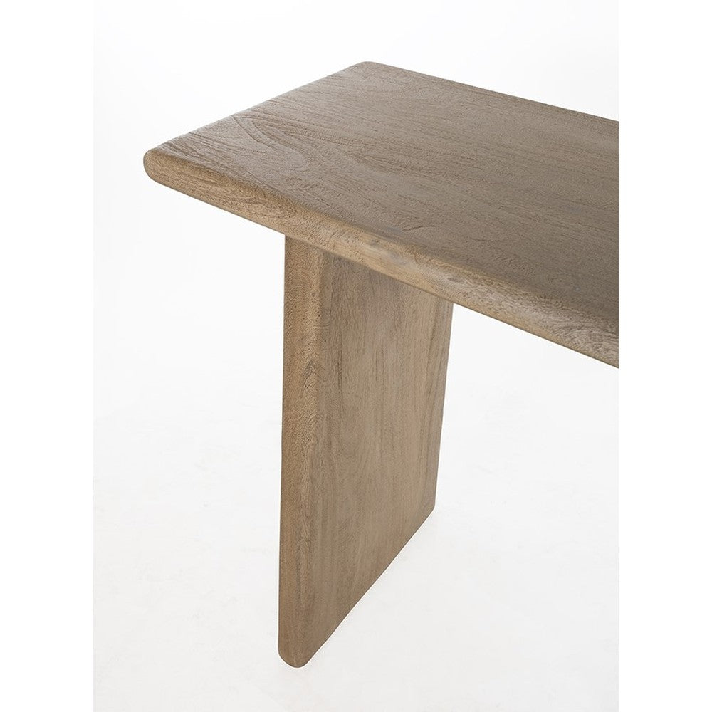Wandtafel Lagos 160, Acacia Weathered Wood – afbeelding 3
