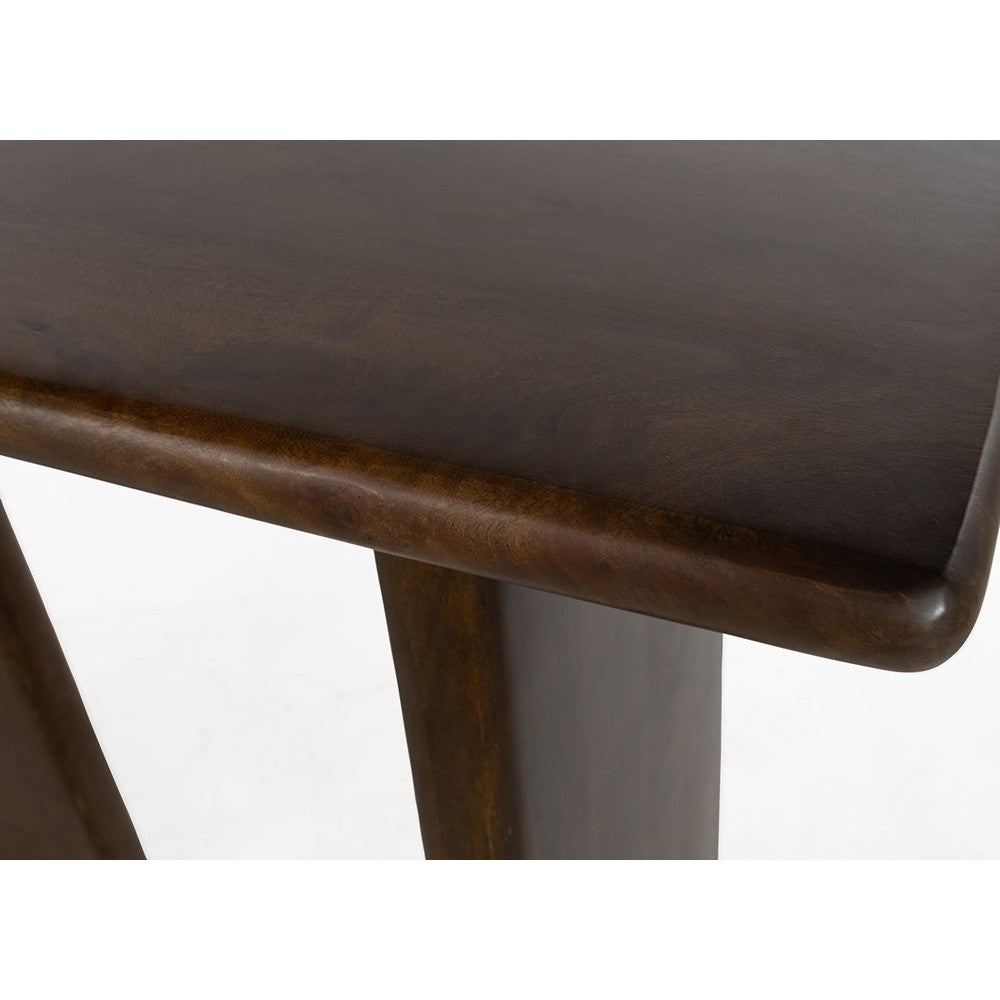 Wandtafel Lagos 160, Mango Brown Walnut – afbeelding 3