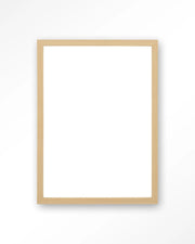 Houten lijst 40x50 cm - naturel
