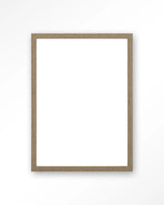 Houten lijst 40x50 cm - bruin