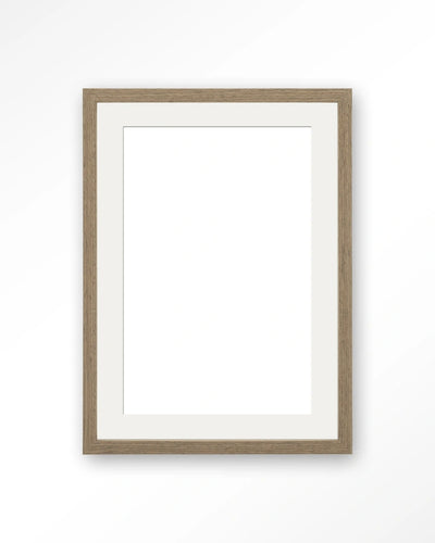 Houten lijst 50x70 cm - bruin - passe partout