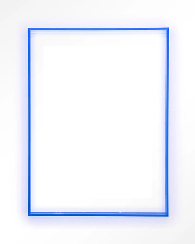 Acryllijst 50x70 cm - lichtblauw