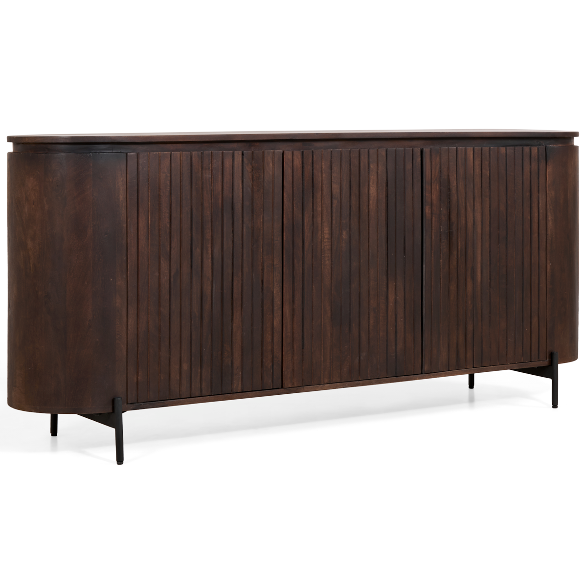 Dressoir Mokka - Donkerbruin 180 cm