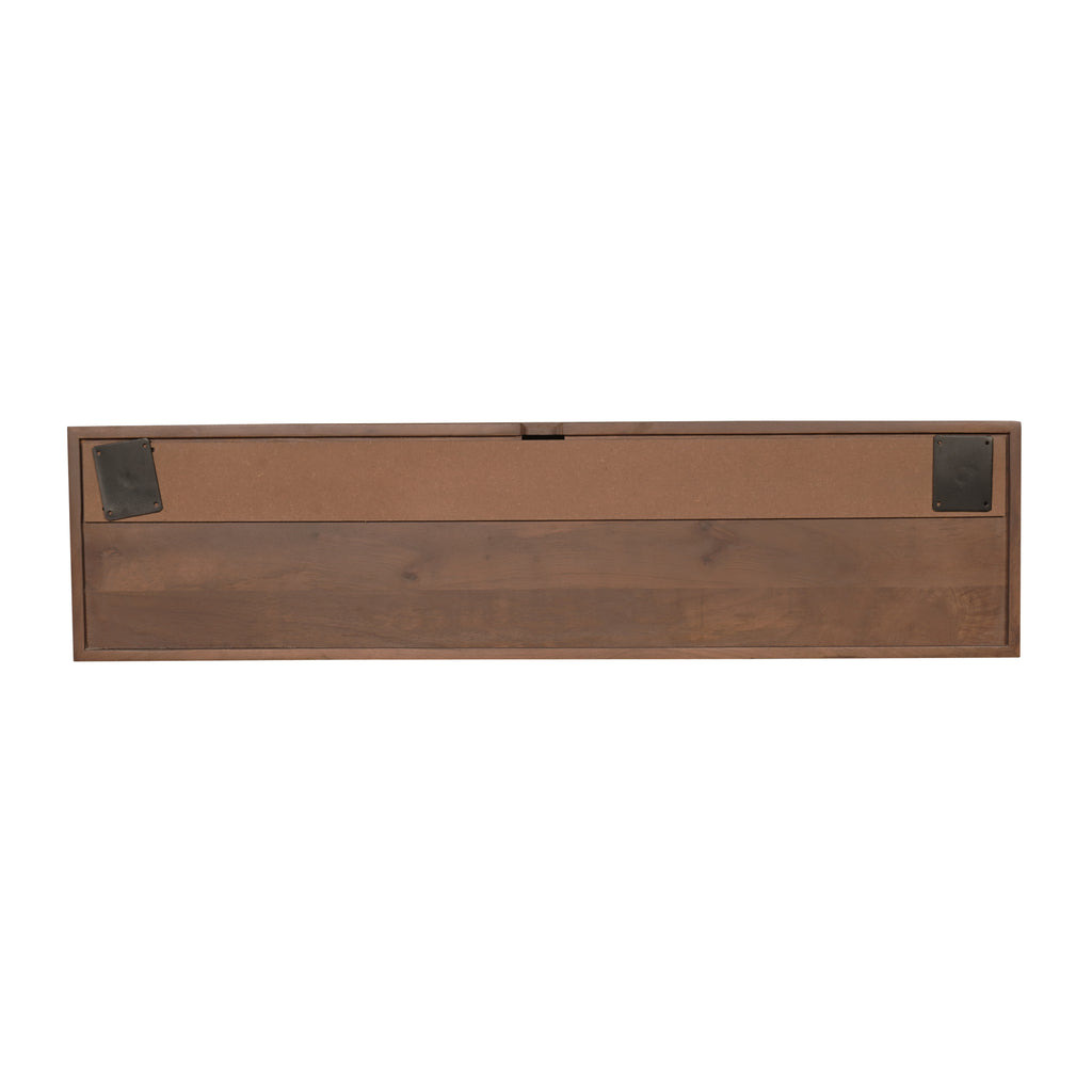 Zwevend tv meubel Madison Walnut  | 120 cm