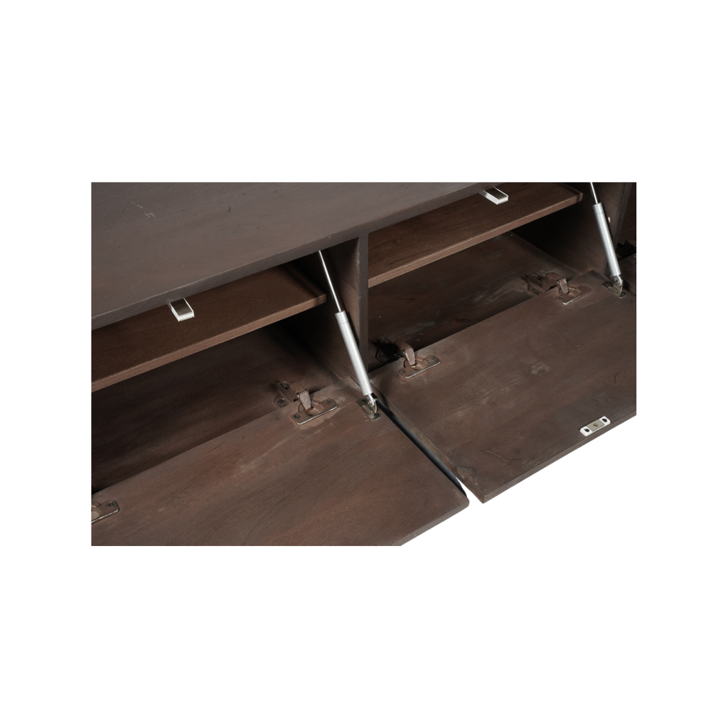 Zwevend tv meubel Vision Walnut | 200 cm